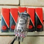 Russian tube 6J32P (6zh32p) low frequency pentode with a short anode-grid characteristic and a low level of noise. Equivalent: EF86, 6CF8, 6267