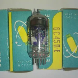 6S45P-E tube datasheet triode Russian analog WE437