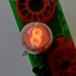 datasheet IN-2 nixie tube for clock. Glow gas discharge indicator digits. Orange-red glow