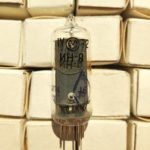 IN-8 nixie tube for watches FINE MESH glow discharge indicator, digits: 0…9. High brightness and contrast. Low power. Orange-red glow