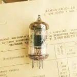 6J1P-EV tube high-frequency pentode Analog 6AK5, EF95, EF95F, EF905, 6F32