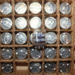 IN-4 Nixie Tube for clock, watch, is a cold cathode neon gas indicator displays digits: 0, 1, 2, 3, 4, 5, 6, 7, 8, 9. orange-red glow.