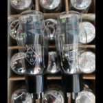 5C3S TUBE BLACK PLATE direct-filament, two-anode. Designed for rectification of alternating voltage. Equivalent of the 5U4G, GZ31, U52, 5AS4, 5Z10, 5931.
