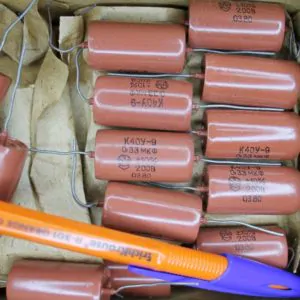 K40Y-9 0.33uF 200V paper in oil capacitor PIO K40U-9