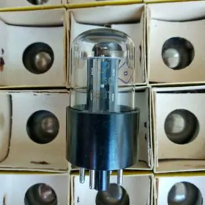 Russian 6C5S kenotron tube equivalent 6X5GT, EZ35