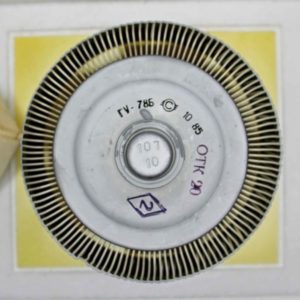 Russian generator tetrode GU-78B tube ceramic-metal for power amplification at frequenciesup to 250MHz with an output power of at least 2.5kW.