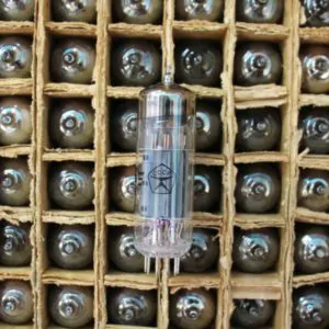 Russian 6F3P Tube triode-pentode GOLD GRID! Low-frequency preamp and output amplifier in one tube! Equivalent of the 6BM8, ECL82.