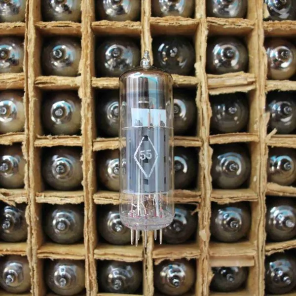 Russian 6F3P Tube triode-pentode GOLD GRID! Low-frequency preamp and output amplifier in one tube! Equivalent of the 6BM8, ECL82.