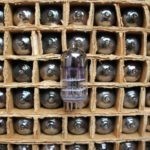 Russian 6S3P-EV triode tube high-frequency amplifier in the input stages. Low noise, long service life. Equivalent to the W417A, EC86, PC86.