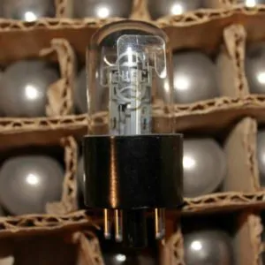 Russian 6C5S kenotron tube equivalent 6X5GT, EZ35