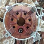 Tube socket PL3-1PD37 bakelite, original. For tubes like 6S33S, 6S33S-V, 6S18S, 6S41S, GI-30, GMI-6, GU-32, GU-29, 829B and similar.