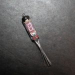 IV-3 VFD tube nixie luminescent seven-segment green glow indicator that displays digits (0...9) and dot