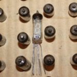 IV-6 VFD tube nixie luminescent seven-segment green glow indicator that displays information in the form of digits (0...9)
