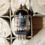 Russian tube 6J2P-EV 6Zh2P-EV high-frequency pentode with a short anode-grid characteristic. Equivalent: 6AS6 / 5725. Long service life. USSR NOS