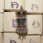 Russian tube 6J2P-EV 6Zh2P-EV high-frequency pentode with a short anode-grid characteristic. Equivalent: 6AS6 / 5725. Long service life. USSR NOS