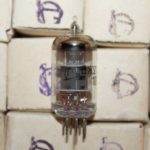 Russian tube 6J2P-EV 6Zh2P-EV high-frequency pentode with a short anode-grid characteristic. Equivalent: 6AS6 / 5725. Long service life. USSR NOS