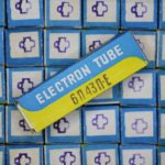 Russian tube 6P43P-E low-frequency output pentode REFLECTOR. Great sounding, high quality! Near equivalent: 6BQ5, EL86, EL84 NOS