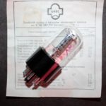 6N9S tube double triode REFLECTOR equivalent: 6SL7, 6SL7GT, 6SU7, 1579 NOS