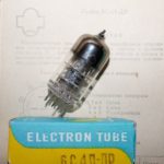6S4P-DR triode Russian tube. Equivalent: EC86, PC86, W417A