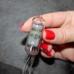 IN-14 nixie tube fine mesh Rare, glow gas discharge indicator