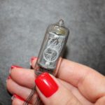 IN-8-2 nixie tube fine mesh Rare, glow gas discharge indicator