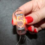 IN-8-2 nixie tube fine mesh Rare, glow gas discharge indicator