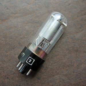 Russian tube 6F6S - low frequency output pentode, equivalent tube: 6F6, 6F6G