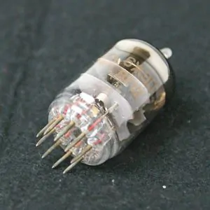 The 6J9P (6Zh9P) electron tube HF pentode, equivalent to E180F, 6688. NOS