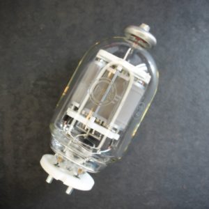 Russian pulse modulator tetrode GMI-83 electron tube from manufacturer Svetlana. Equivalent of the EV575 tube. NOS