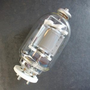 Russian pulse modulator tetrode GMI-83 electron tube from manufacturer Svetlana. Equivalent of the EV575 tube. NOS