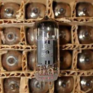 The Russian 6F4P triode-pentode vacuum tube is used in the output stages of low-frequency power amplifiers. It is a direct replacement for the ECL84, 6DX8, 6DQ8. NOS