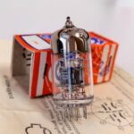 double triode tube 6N3P-DR similar to tubes: ECC42, 2C51, 5670, 6CC42, 396A. REFLECTOR. NOS