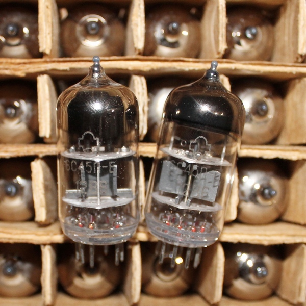 6S45P-E matched pair tube 6S45P-E matched quad tubes. Replacement: WE437A, 6S15P. REFLECTOR / NOS