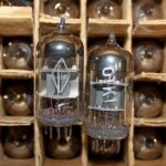 6N1P-EV matched pair dual triode. Low noise preamp tube. VOSKHOD (Kaluga) NOS. Eq. 6DJ8, ECC88, 6922