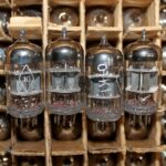 6N1P-EV Matched Quad – military-grade dual triode. Low noise preamp tubes. VOSKHOD (Rocket logo) NOS. Eq. 6DJ8, ECC88, 6922